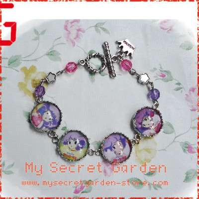 Creamy Mami The Magic Angel 魔法の天使クリィミーマミ anime Cabochon Bracelet 2 Creamy Mami The Magic Angel 魔法の天使クリィミーマミ anime Cabochon Bracelet 2
